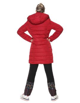 Parka Desigual Padded Inga rojo