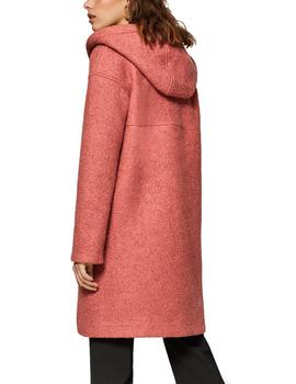 Abrigo Esprit capucha rosa