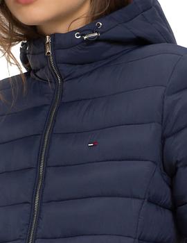 Cazadora Tommy Jeans Basic Quilted azul