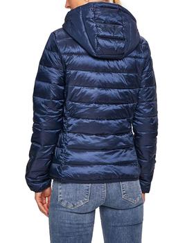 Chaqueta Tommy Jeans Quilted Zip azul