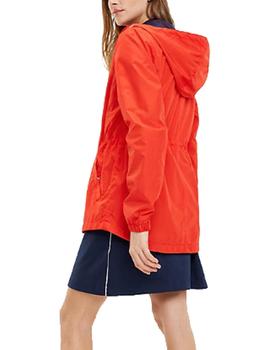 Cortavientos Tommy Jeans rojo