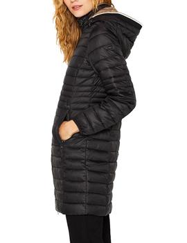 Abrigo Esprit acolchado negro