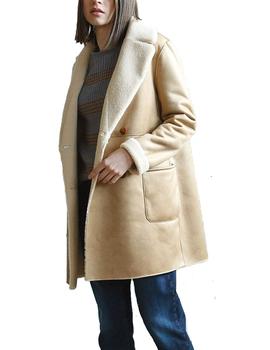 Abrigo Indi-Cold reversible beige