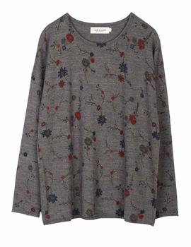 Jersey Indi-Cold estampado gris