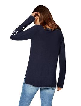 Jersey Esprit estrellas marino