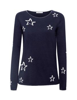 Jersey Esprit estrellas marino