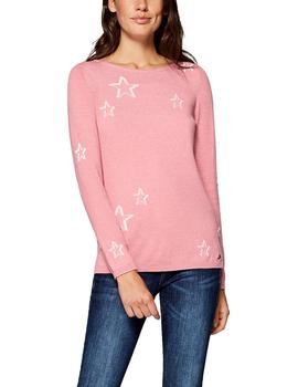 Jersey Esprit estrellas rosa