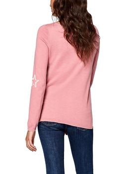 Jersey Esprit estrellas rosa