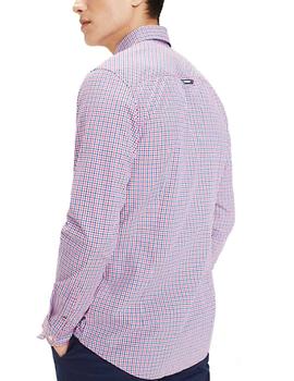 Camisa Tommy Jeans cuadros multi