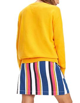 Jersey Tommy Jeans amarillo