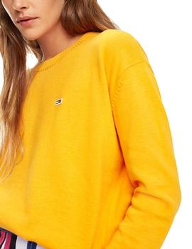 Jersey Tommy Jeans amarillo