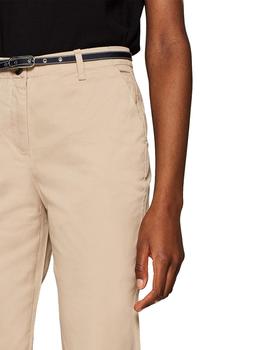 Pantalón Esprit chino beige