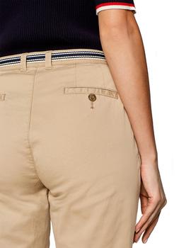 Pantalón Esprit chino beige