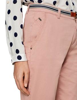 Pantalón Esprit chino rosa