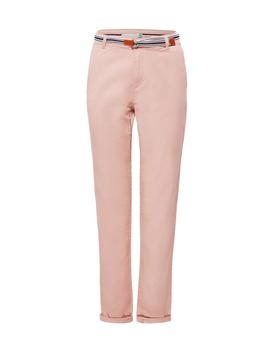 Pantalón Esprit chino rosa
