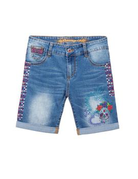 Bermuda Desigual Catrina azul