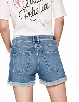 Shorts Pepe Jeans Thrasher Bling azul