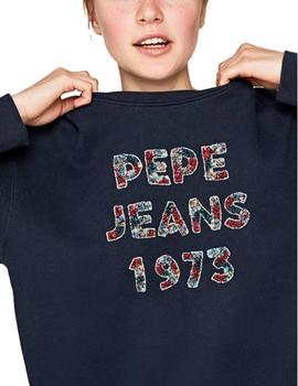 Sudadera Pepe Jeans Vickies marino