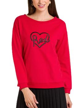 Sudadera Naf Naf rojo