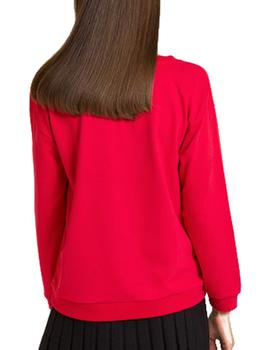 Sudadera Naf Naf rojo