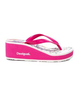 Sandalia Desigual Lola Galactic rosa