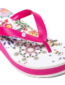 Sandalia Desigual Lola Galactic rosa