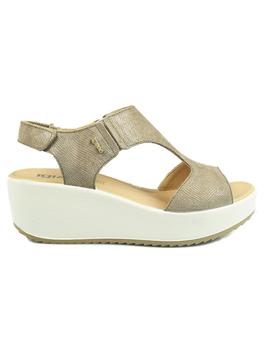 Sandalia Igico beige