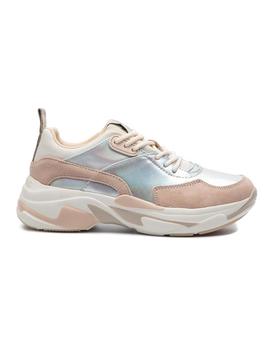 Sneaker Pepe Jeans Sinyu Reflect plata