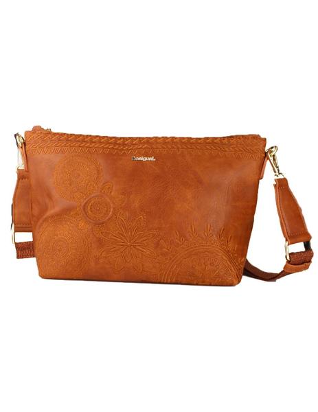 Bolso Desigual Dark Amber Catania camel