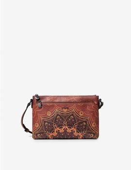 Bolso Desigual Tekila Sunrise Durban marrón