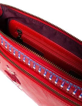 Bolso Desigual Chandy Durban rojo