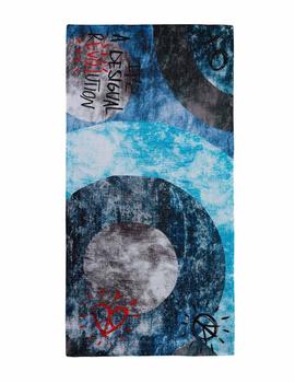 Fular Desigual Galactic Denim azul